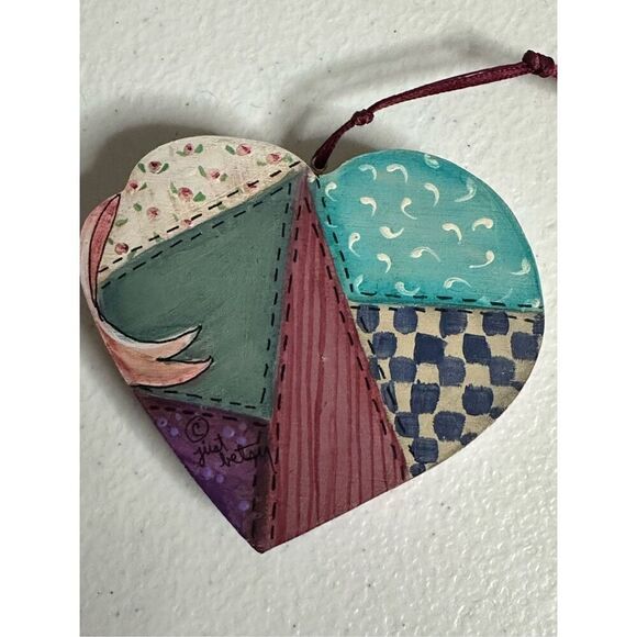 Betsy Johnson Heart-Shaped Sewing Ornament - Picture 5 of 6